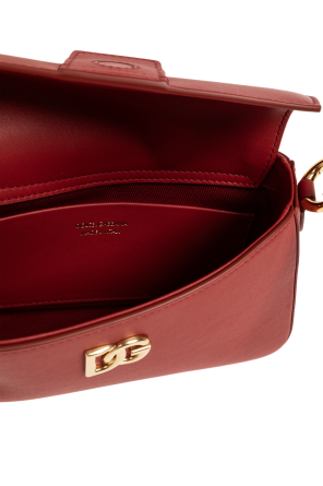 Dolce & Gabbana Mala de couro com logótipo