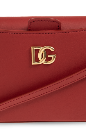Dolce & Gabbana Mala de couro com logótipo