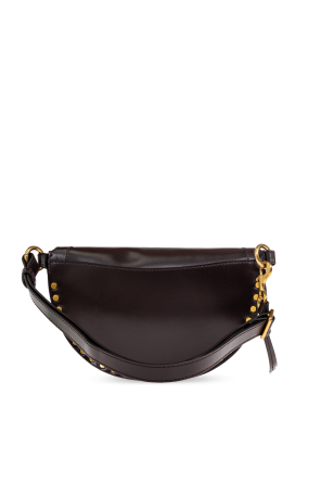 Isabel Marant Skórzana torba na pas ‘Skano’