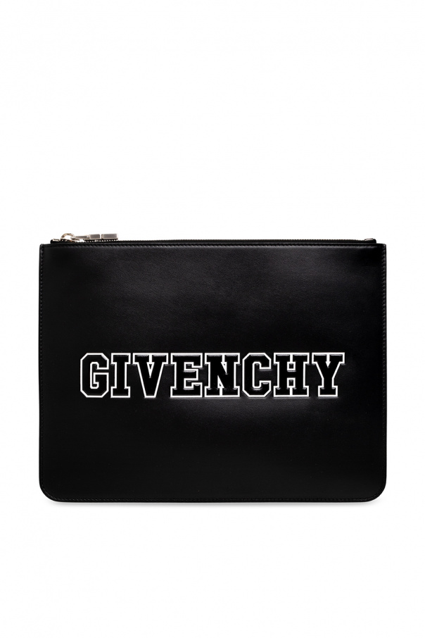 Givenchy Givenchy Mütze mit Logo-Patch Schwarz