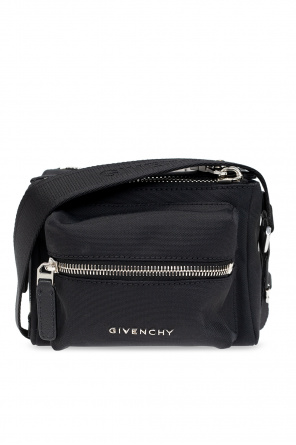 Givenchy Infinity shoulder bag in black grained leather