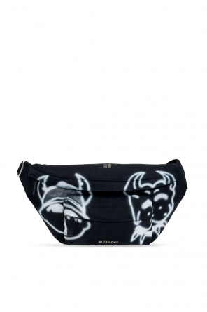 Dolce & Gabbana logo-plaque snap-fastening pouch