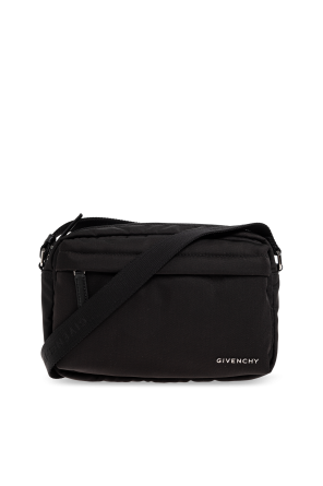 Shoulder bag with logo