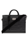 Dolce & Gabbana BLACK Monogrammed briefcase