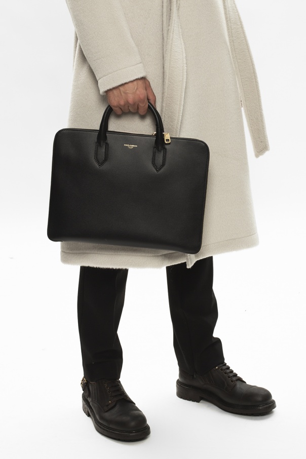 dolce LOGO & Gabbana Leather briefcase