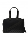 Dolce & Gabbana BLACK 'Millennials' logo duffel bag