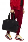 Dolce & Gabbana BLACK 'Millennials' logo duffel bag