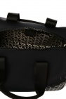 Dolce & Gabbana BLACK 'Millennials' logo duffel bag
