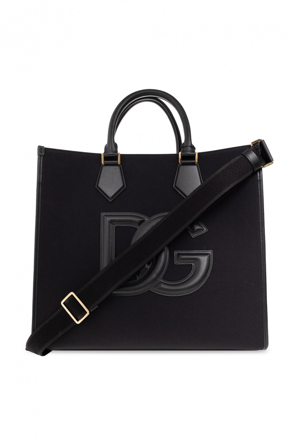 DOLCE & GABBANA SORRENTO SNEAKERS WITH SOCK Shopper bag