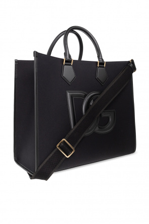 DOLCE & GABBANA SORRENTO SNEAKERS WITH SOCK Shopper bag