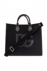 Dolce & Gabbana logo block heel pumps Orange
