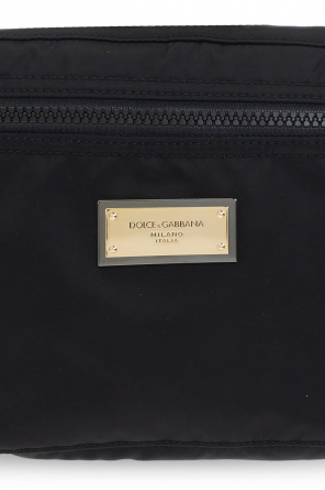 dolce brown & Gabbana Belt bag from ‘DNA NERO SICILIA’ collection