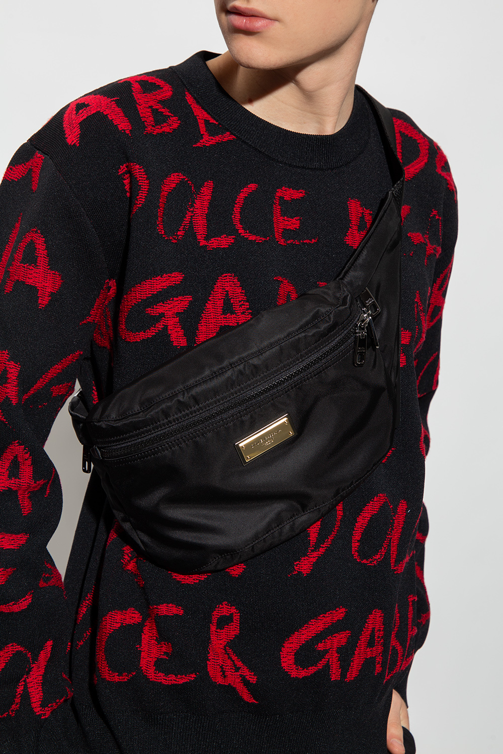 Black Belt bag from ‘DNA NERO SICILIA’ collection Dolce & Gabbana ...