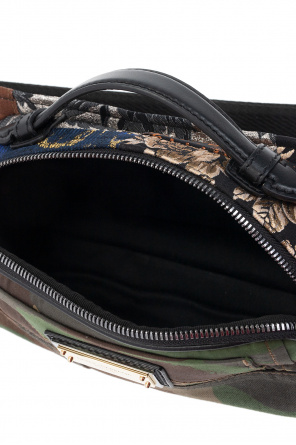 Dolce & Gabbana Belt bag in contrasting fabrics