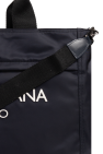 Dolce & Gabbana NAVY BLUE Shopper bag with logo