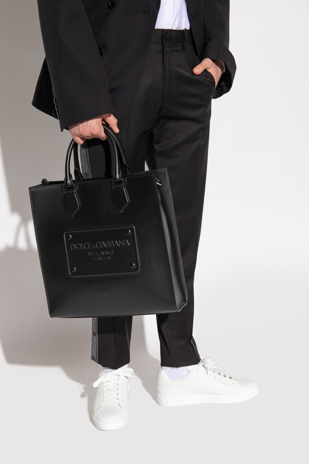 Dolce & Gabbana Skórzana torba typu ‘shopper’