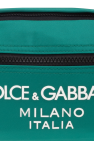 Dolce & Gabbana GREEN Belt bag with logo