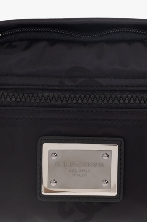 Dolce & Gabbana ‘Nero Sicilia DNA Small’ belt bag with logo