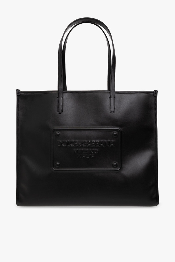 dolce T-shirt & Gabbana Leather shopper bag