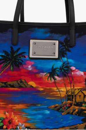 dolce patch-detail & Gabbana Shopper bag