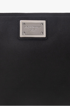 Dolce stripe-print & Gabbana Handbag with logo