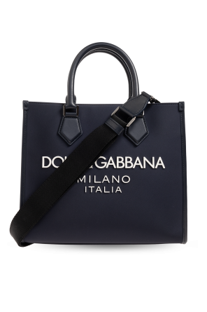 Dolce & Gabbana camouflage logo-plaque bucket hat