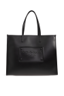 Dolce & Gabbana BLACK Leather shopper bag