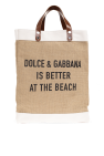 Dolce & Gabbana beige ‘Bum’ shopper bag