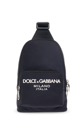 Dolce & Gabbana abstract-pattern slogan-print T-shirt