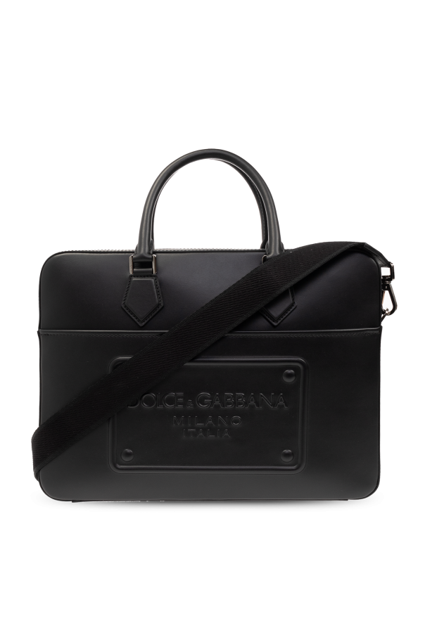 Briefcase with logo od Dolce & Gabbana