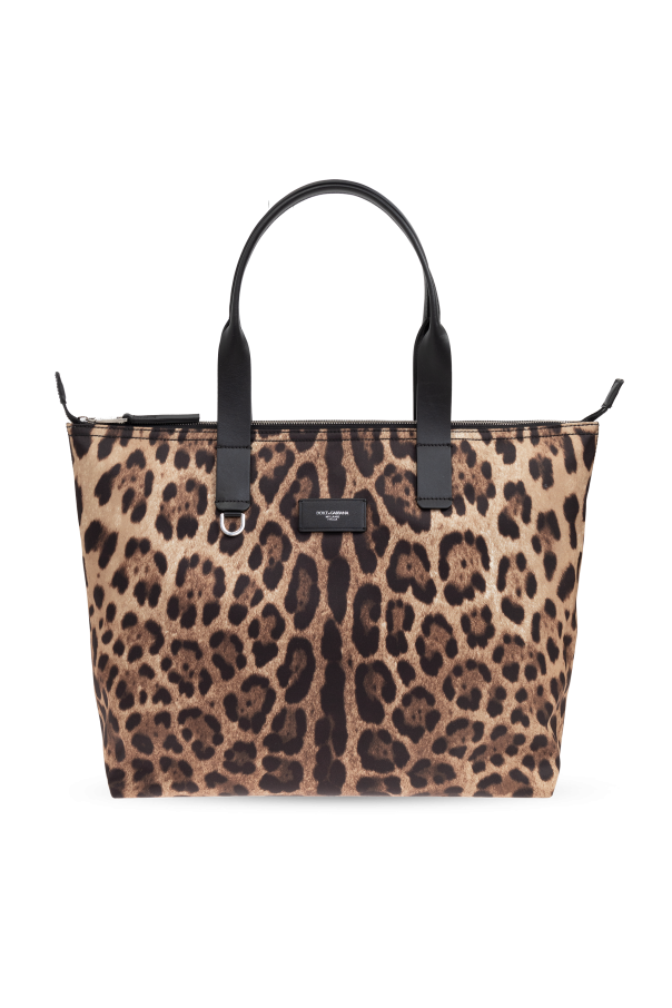 Dolce & Gabbana Animal motif shopper bag