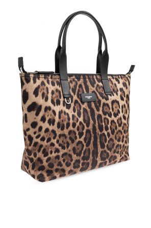 Dolce & Gabbana Animal motif shopper bag