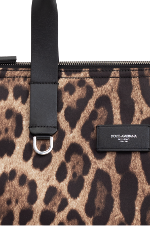 Dolce & Gabbana Animal motif shopper bag