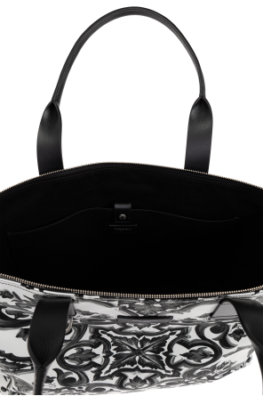 Dolce & Gabbana Shopper bag with 'Majolica' print