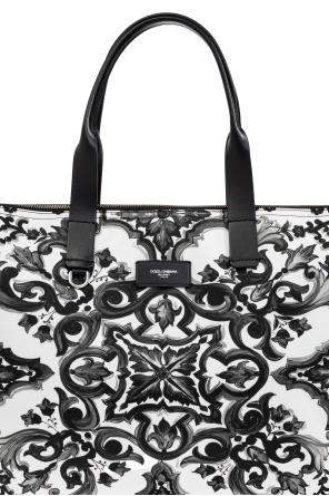 Dolce & Gabbana Shopper bag with 'Majolica' print