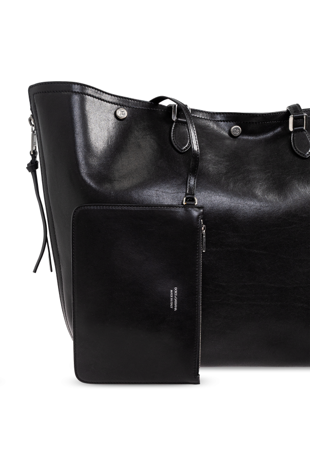 Dolce & Gabbana Bolso de cuero tipo "shopper"