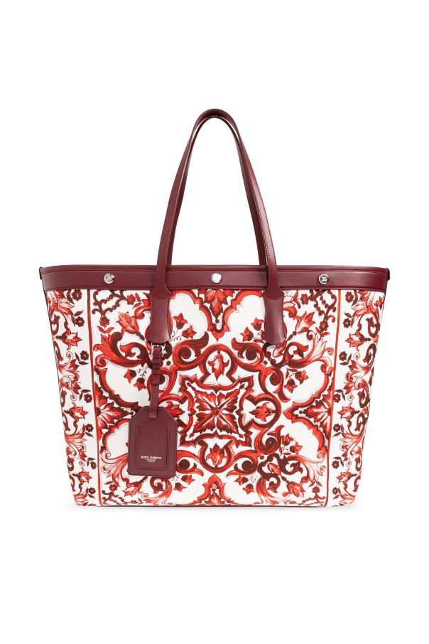 Bag 'Atene' with 'Majolica' pattern od Dolce & Gabbana
