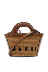 Marni logo-print wallet Rot