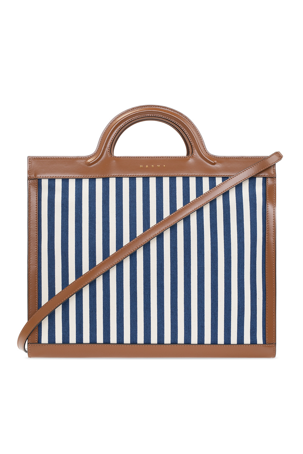 Marni Striped shoulder bag