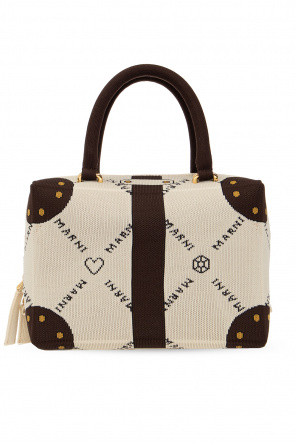 Marni ‘Cubic’ shoulder bag with logo
