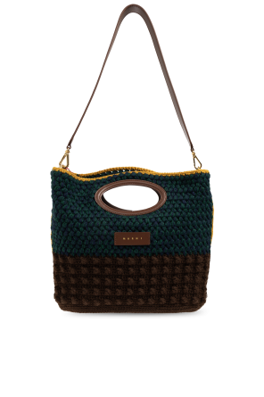 Bolso de lana con logo