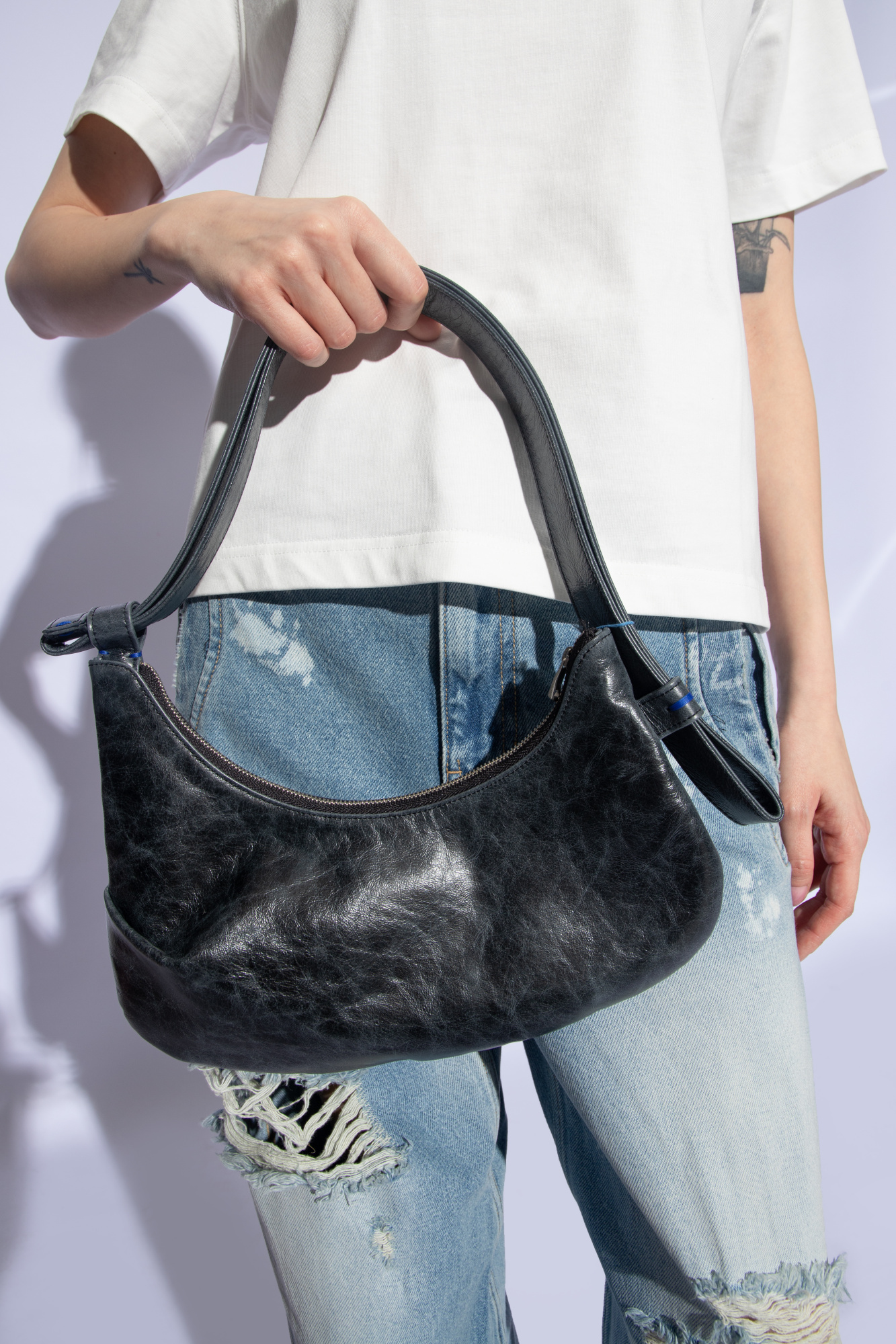 Ader Error Leather shoulder bag