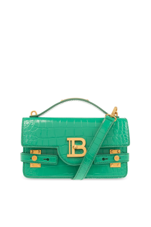 ‘b-buzz 24’ shoulder bag in leather od Balmain