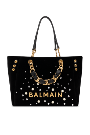 balmain green crossbody bag