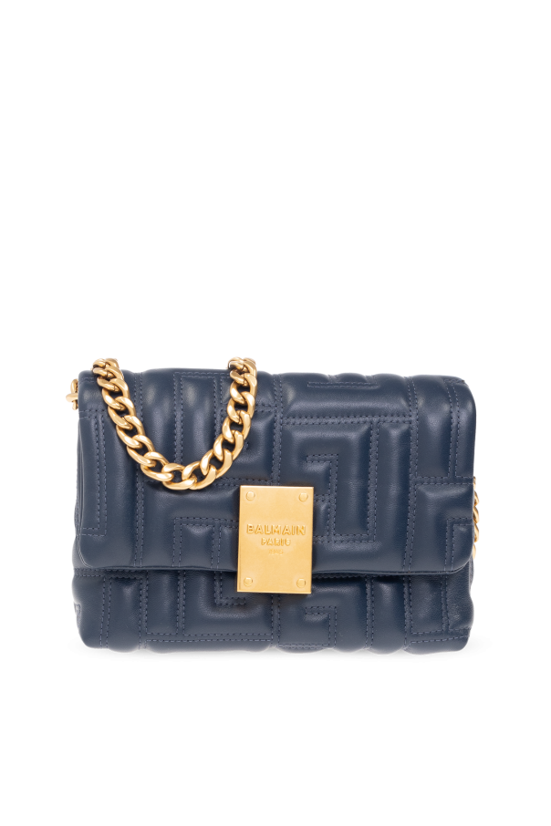 Balmain ‘1945 Mini’ quilted shoulder bag