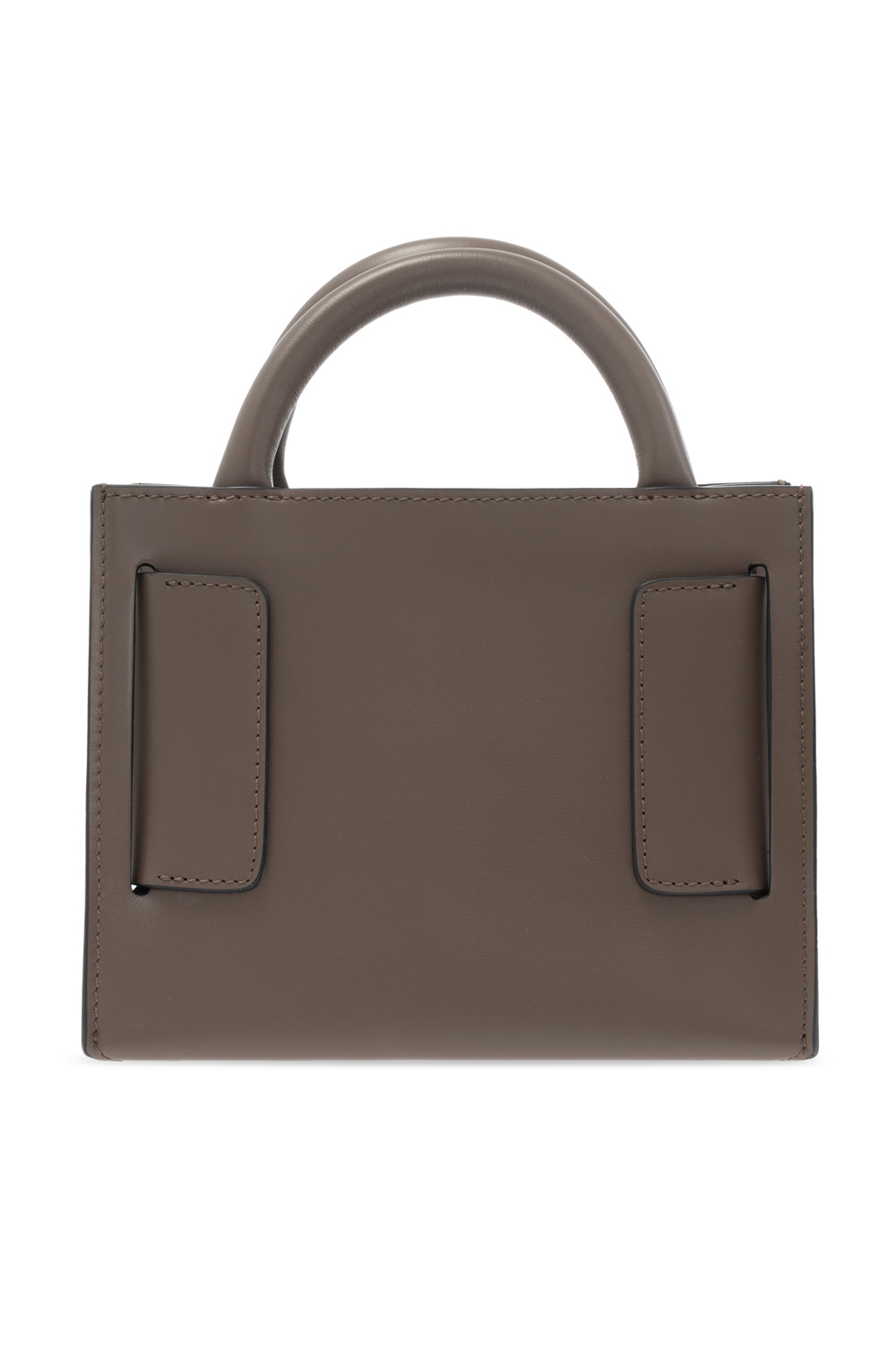 BOYY Bobby Rolodex micro buckled leather tote