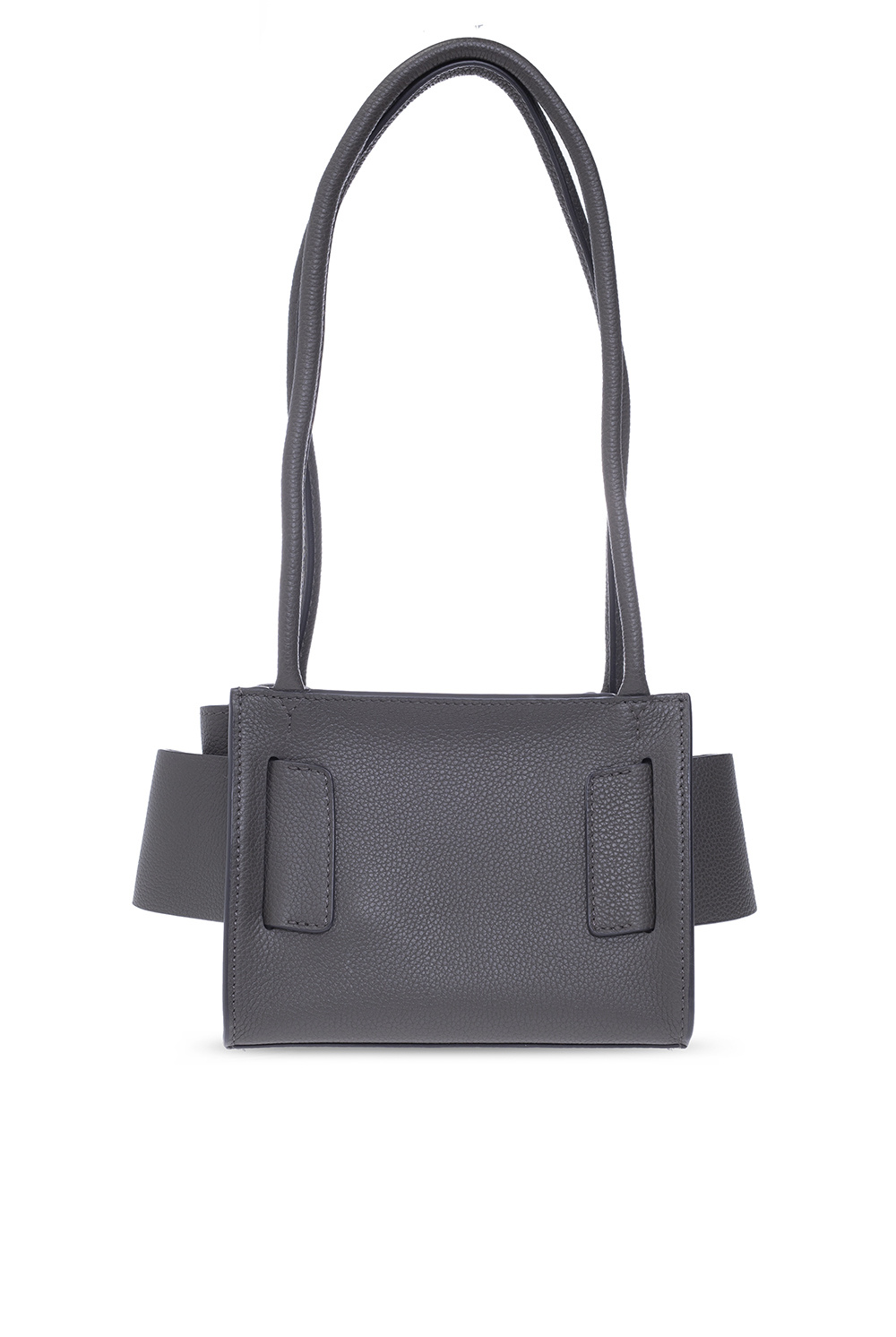 Boyy Buckle-detail Pochette Shoulder Bag in Gray