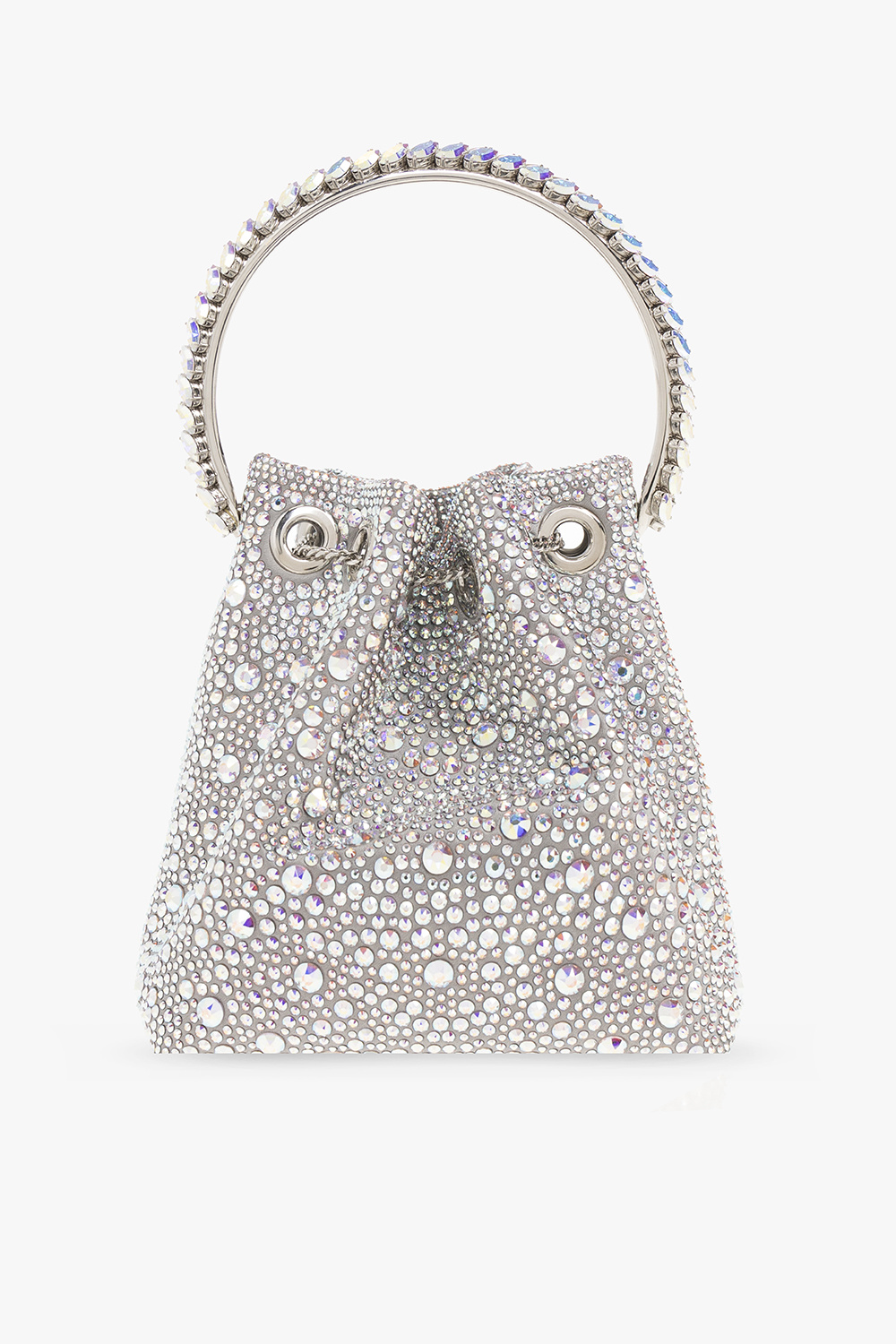 Jimmy Choo ‘Bon Bon’ glossy shoulder bag