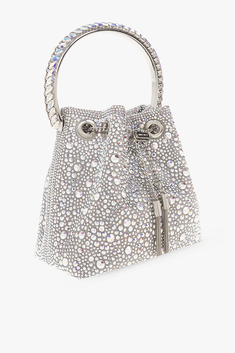 Jimmy Choo ‘Bon Bon’ glossy shoulder bag