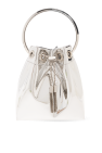 Jimmy Choo SILVER ‘Bon Bon’ bucket shoulder bag